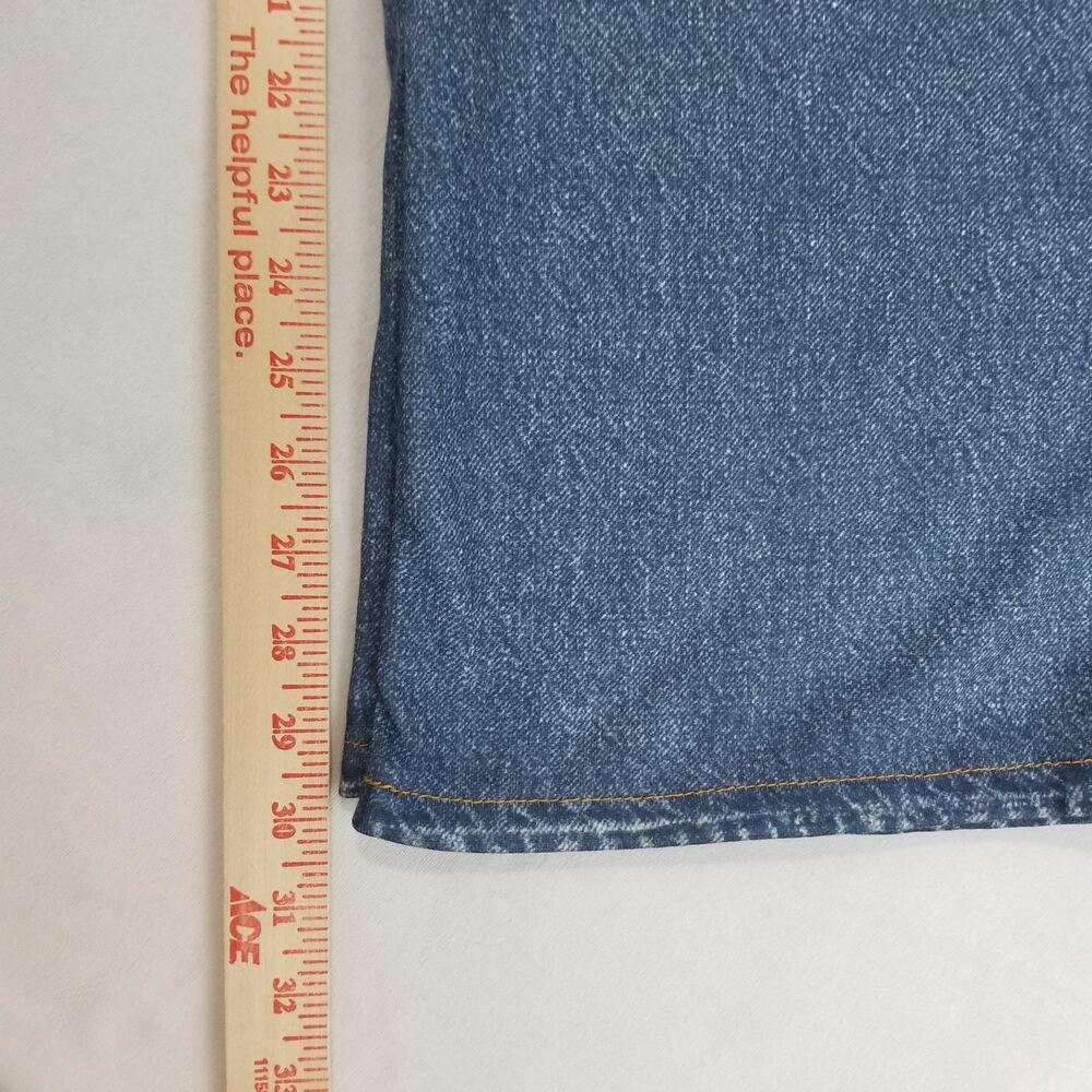 Miramar Sweatpant Jeans Womens Medium NWT Blue Wide Leg High Rise Soft Stretch - Picture 10 of 11
